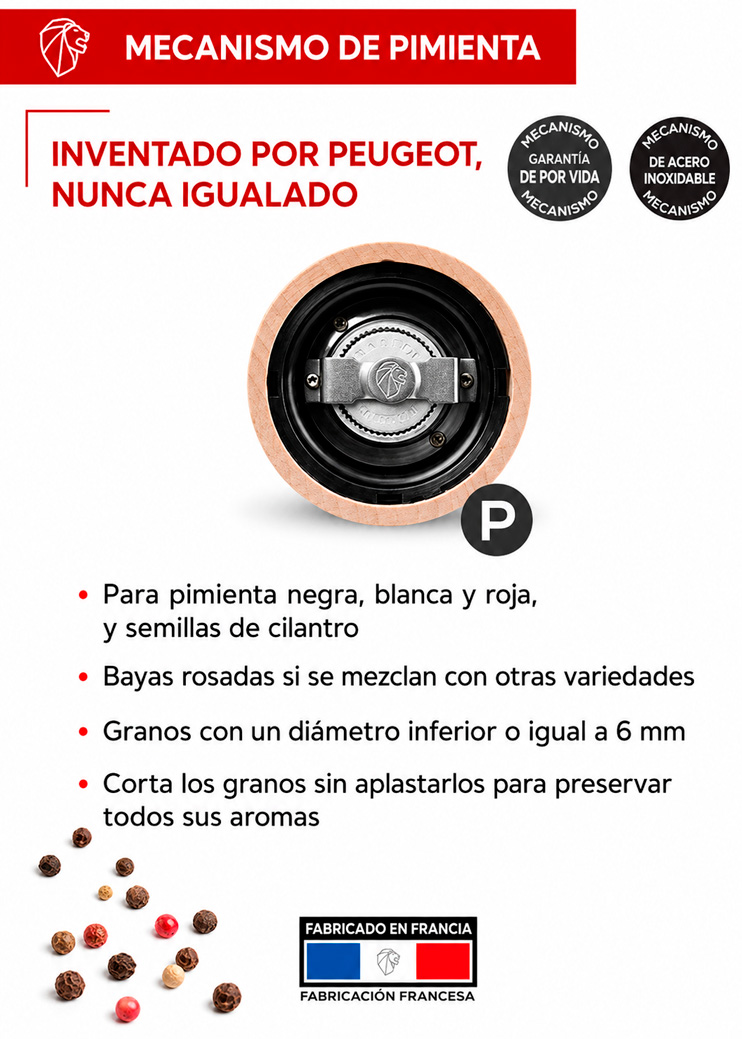 Molinillo de Pimienta Peugeot 22 cm